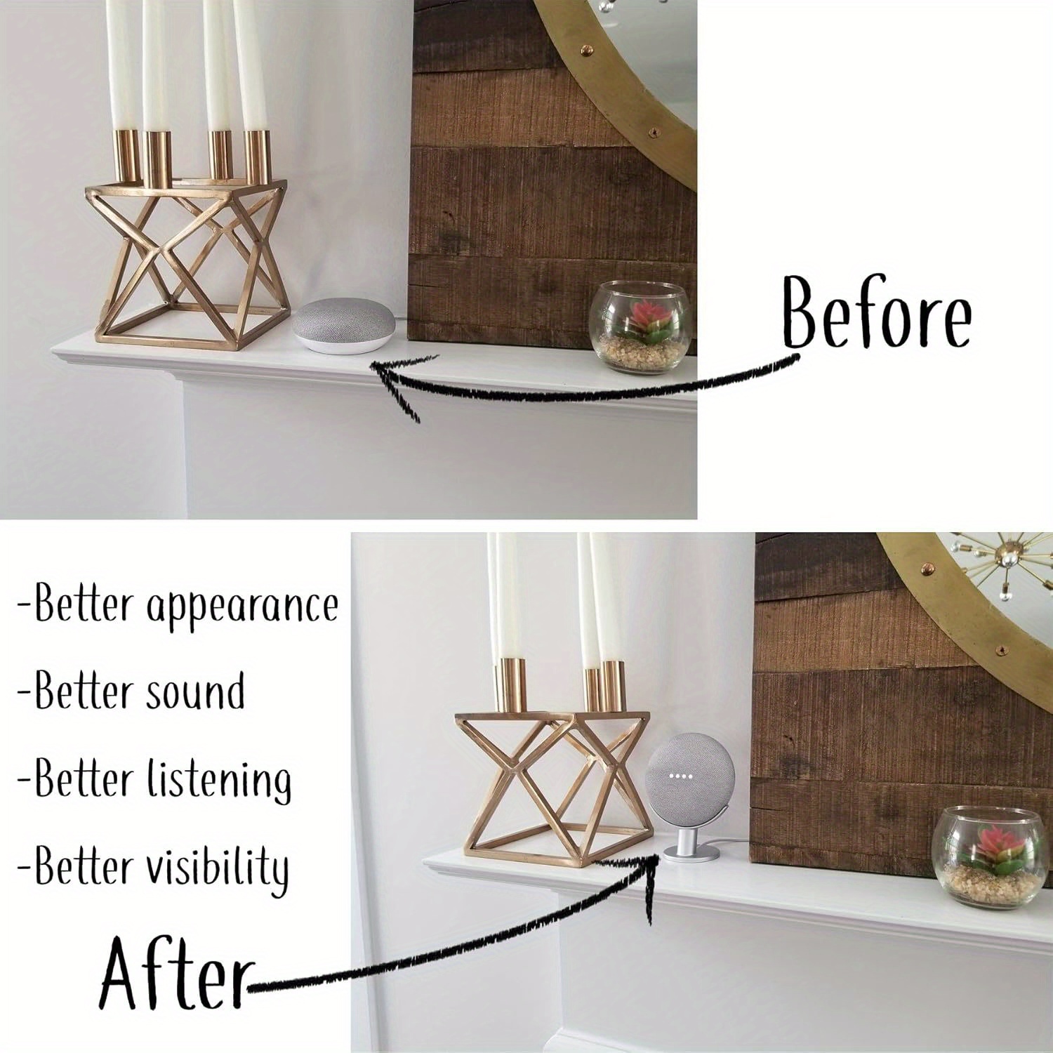 Mini Smart Speaker Display Sta – Google Speaker Nest Audio recenzja i cena