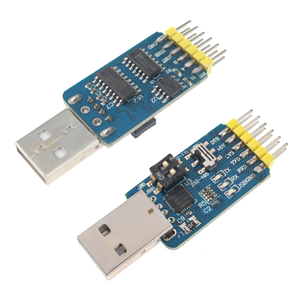 Adapter USB Serial 6 w 1 CP210 – Level Shifter 3.3V recenzja i cena