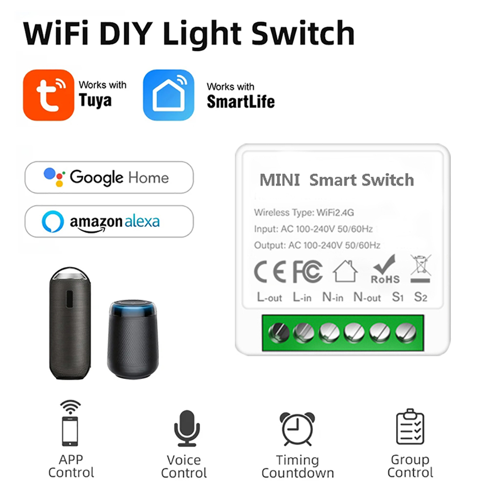 2 Way Control Tuya Mini 16A Wi – Home Automation Diy recenzja i cena