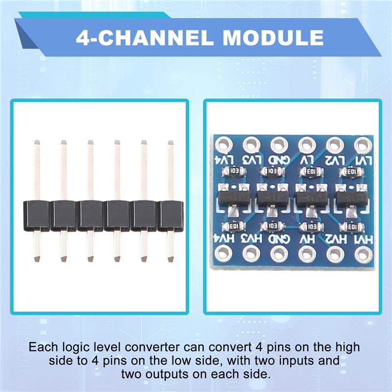 Zestaw 10 szt. 4-kanałowych ko – Level Shifter 3.3V recenzja i cena