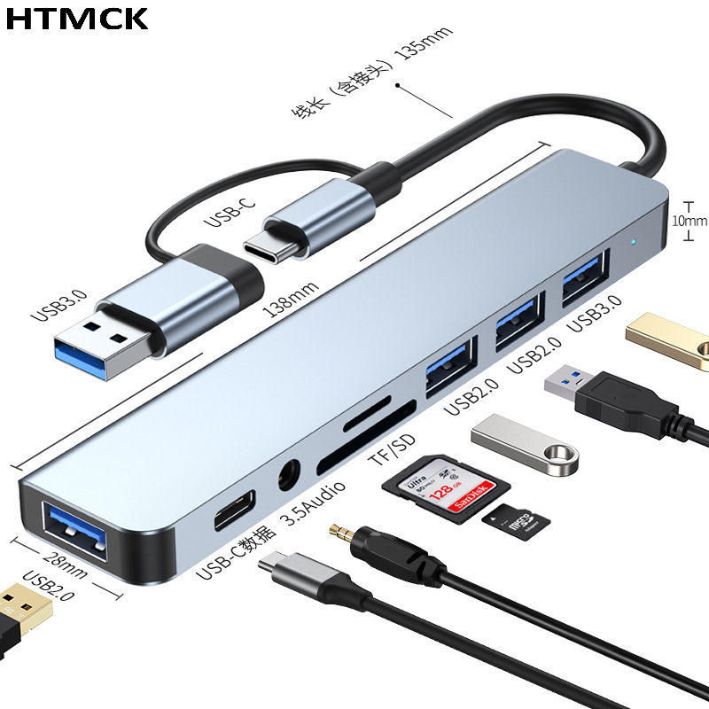 Hub USB-C 8 w 2, wieloportowa  – Home Assistant Sd recenzja i cena
